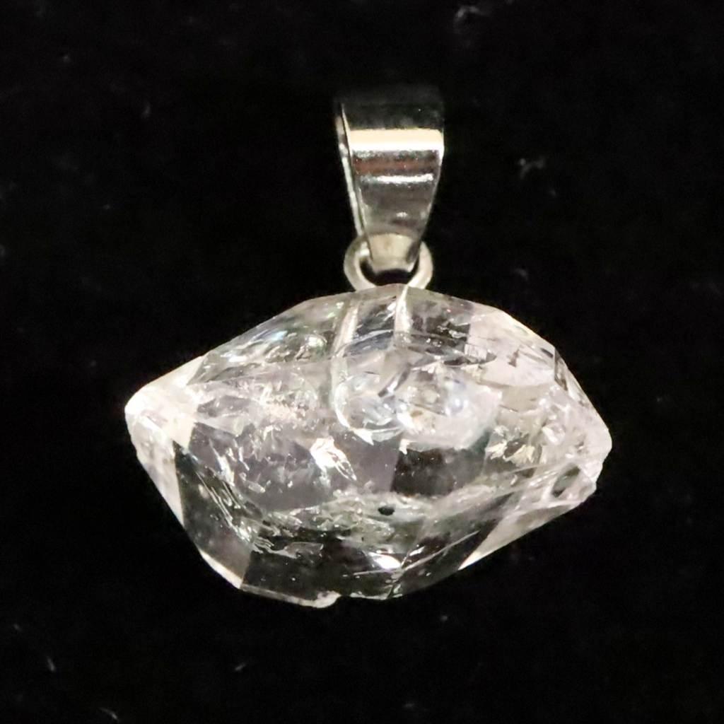 ハーキマーダイヤモンド 原石　ペンダント 1.2g #160941枚目の画像