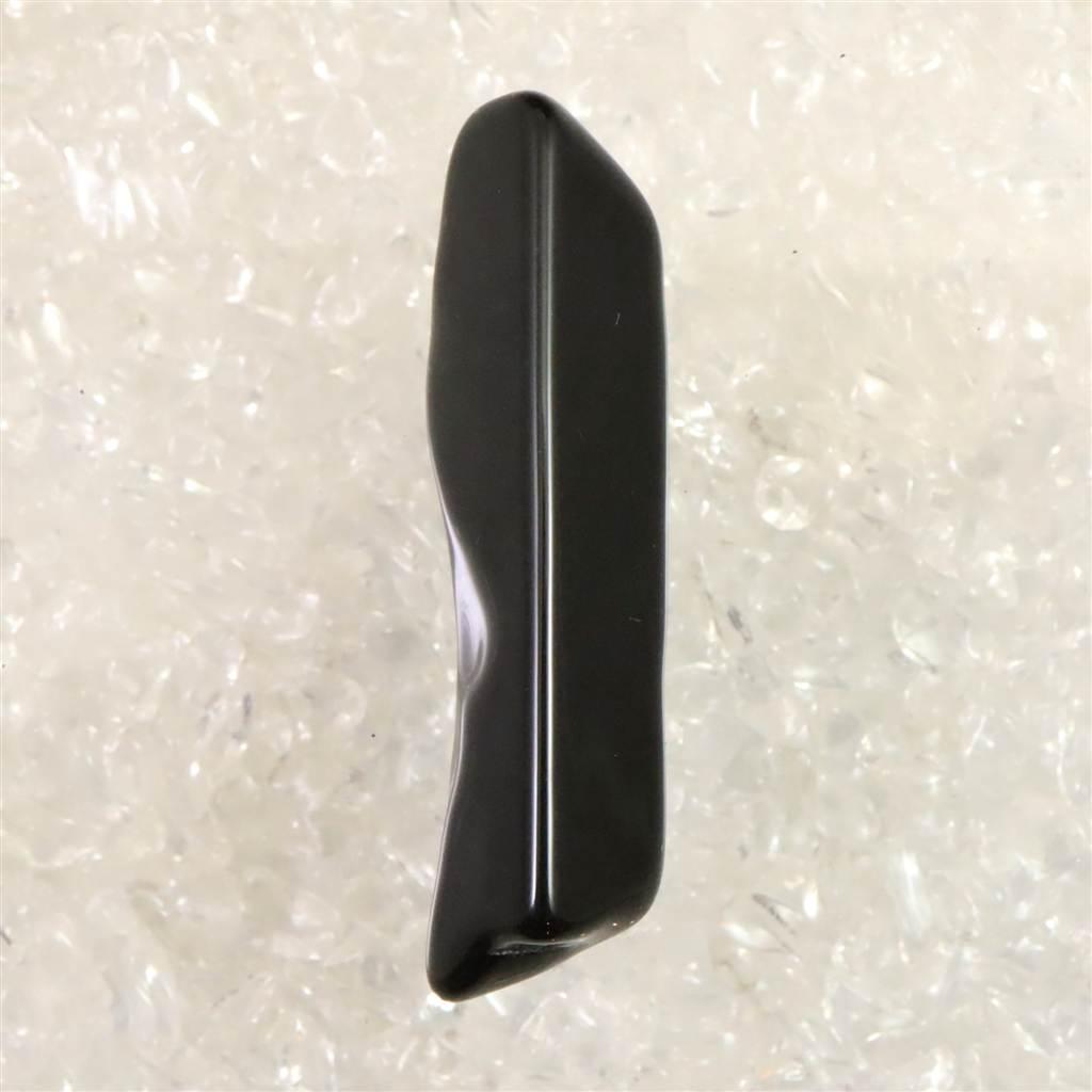 隠岐の島 黒曜石 52mm原石 磨き  ディレクトリカード付 8.4g #943321枚目の画像