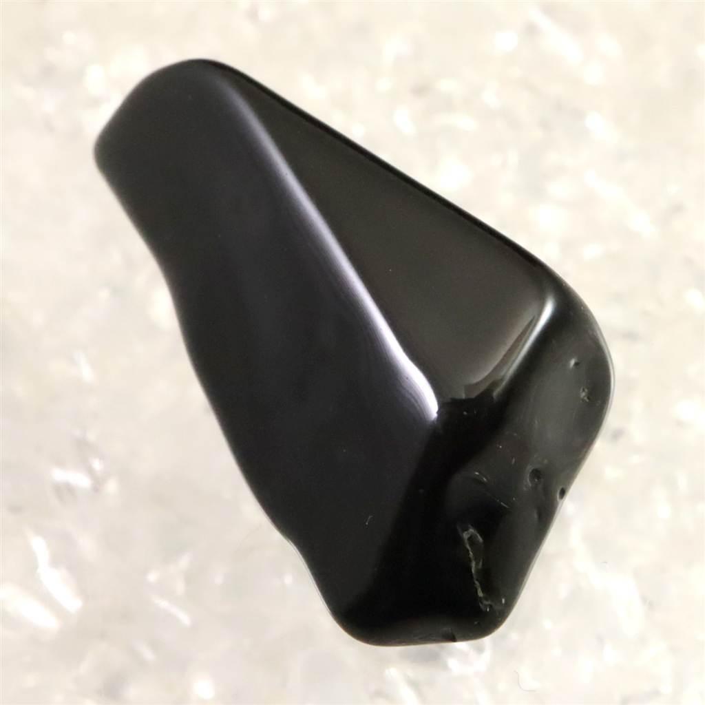 隠岐の島 黒曜石 31mm原石 磨き  ディレクトリカード付 5.0g #45343 | 6枚目