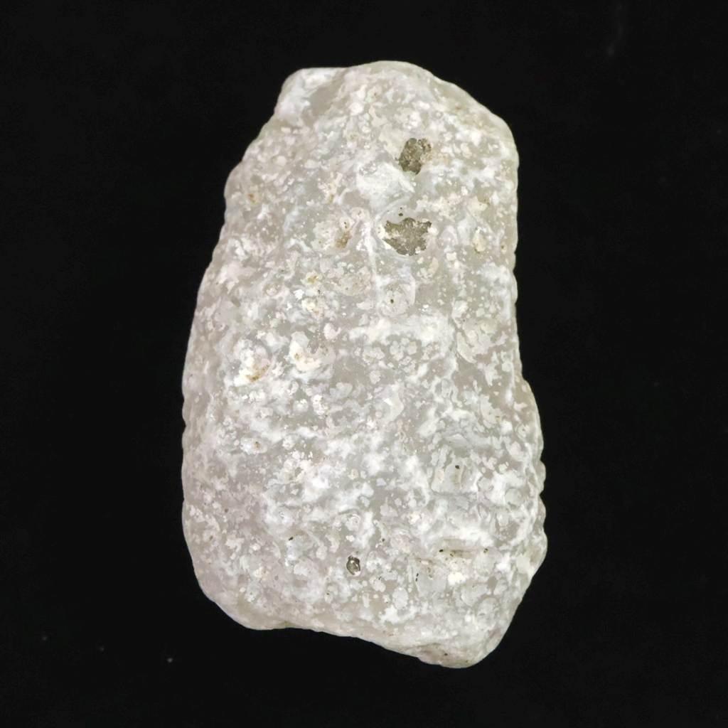 島根県大津島産　指状玉髄　カルセドニー 43mm原石 32.1g #84669