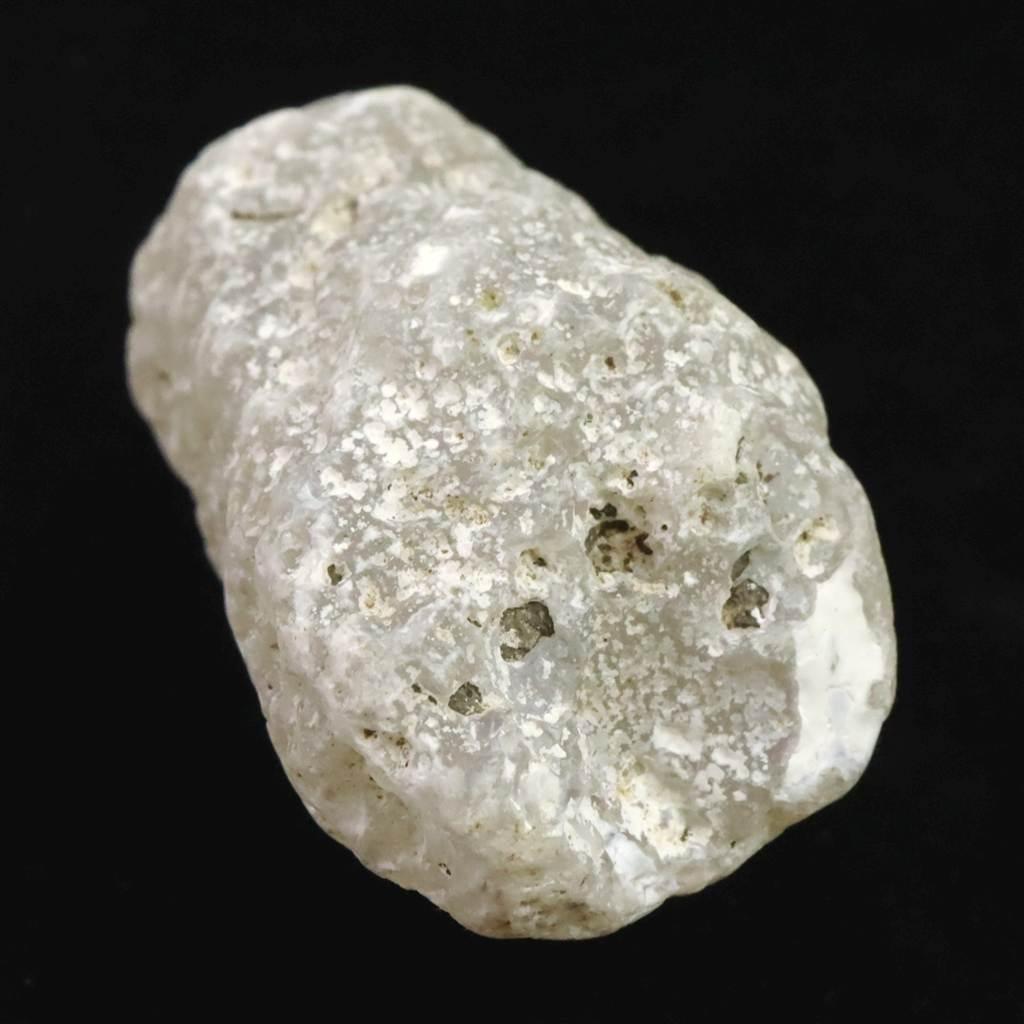 島根県大津島産　指状玉髄　カルセドニー 43mm原石 32.1g #84669 | 6枚目