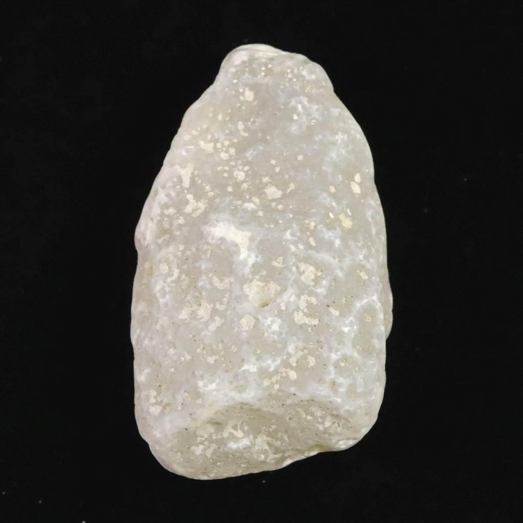 島根県大津島産　指状玉髄　カルセドニー 50mm原石 33.4g #96011