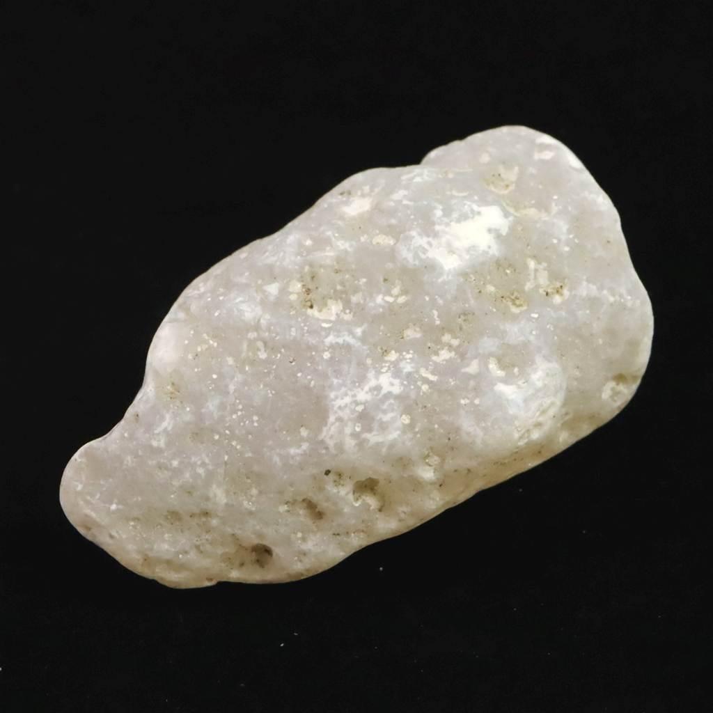 島根県大津島産　指状玉髄　カルセドニー 50mm原石 33.4g #96011 | 6枚目