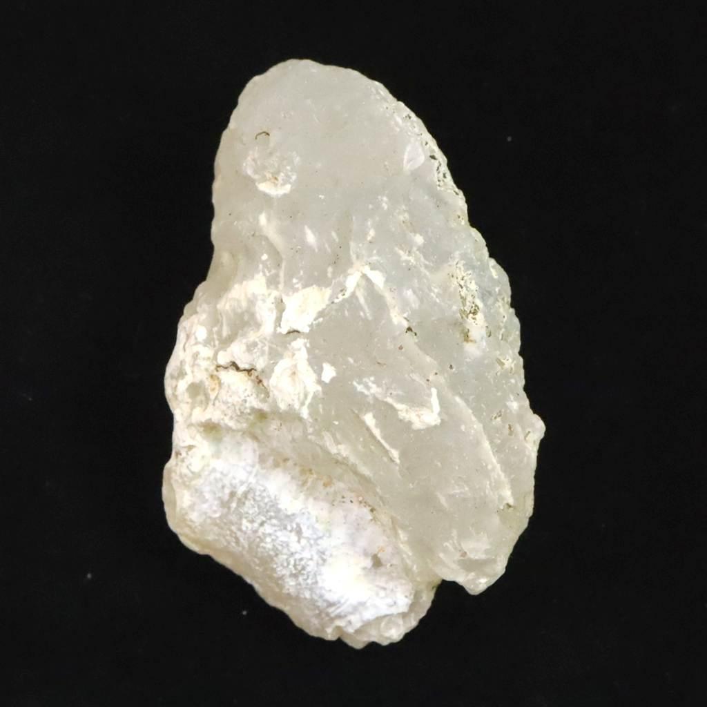 島根県大津島産　指状玉髄　カルセドニー 44mm原石 26.5g #34678