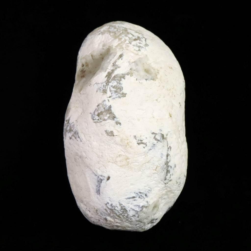 島根県大津島産　指状玉髄　カルセドニー 64mm原石 101g #35852