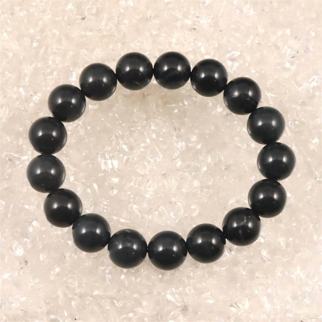 神居古潭石 （カムイ・コタン） ブルー 12mmブレスレット  43.9g #81893