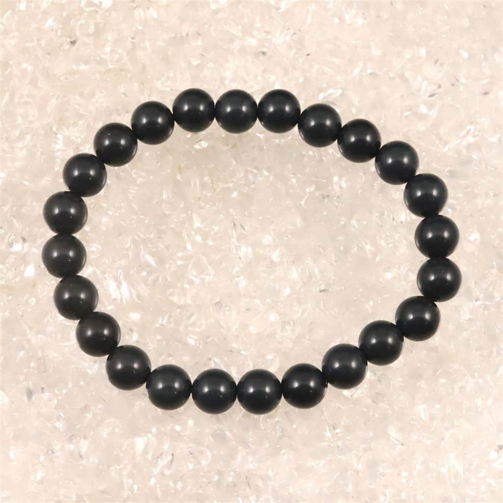 神居古潭石 （カムイ・コタン） ダークブルー 8mmブレスレット  19.6g #21294