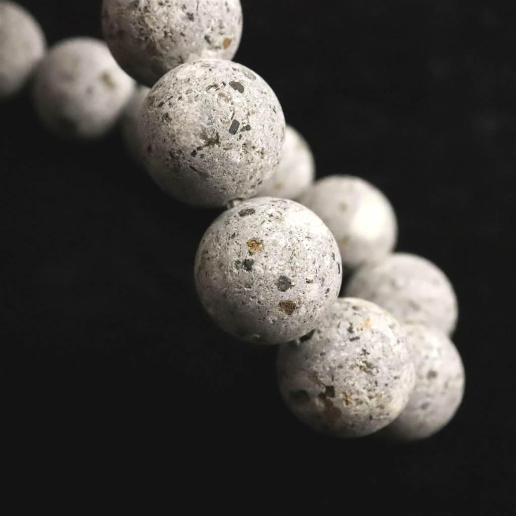 石川県産 医王石  12mmブレスレット  38.4g #17066 | 6枚目