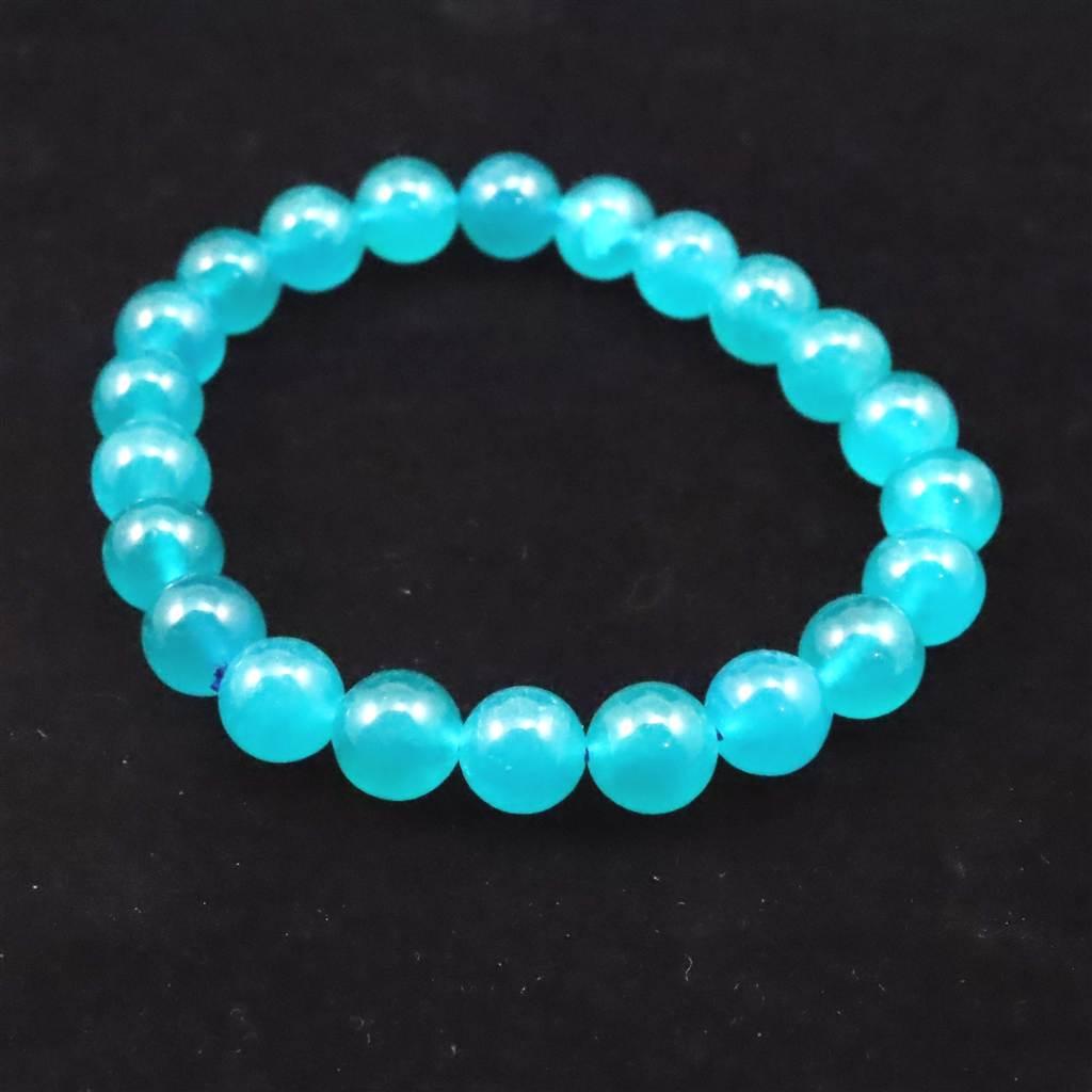 アマゾナイトシリカ AAA 8.5mmブレスレット 17.8g #38183 | 2枚目