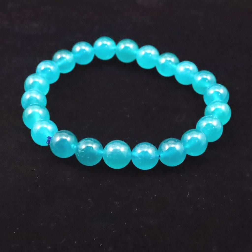 アマゾナイトシリカ AAA 8.5mmブレスレット 17.8g #38183 | 4枚目