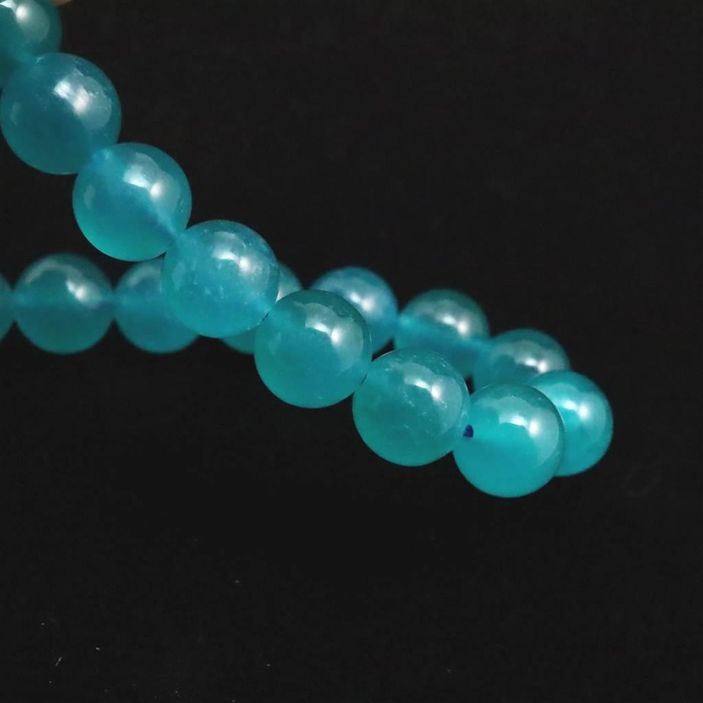 アマゾナイトシリカ AAA 8.5mmブレスレット 17.8g #38183 | 6枚目