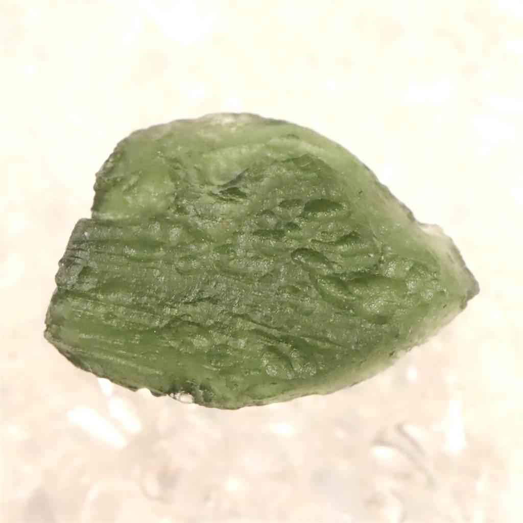 モルダバイト AAA 20mm原石 ディレクトリカード付 3.99ｇ  #668891枚目の画像