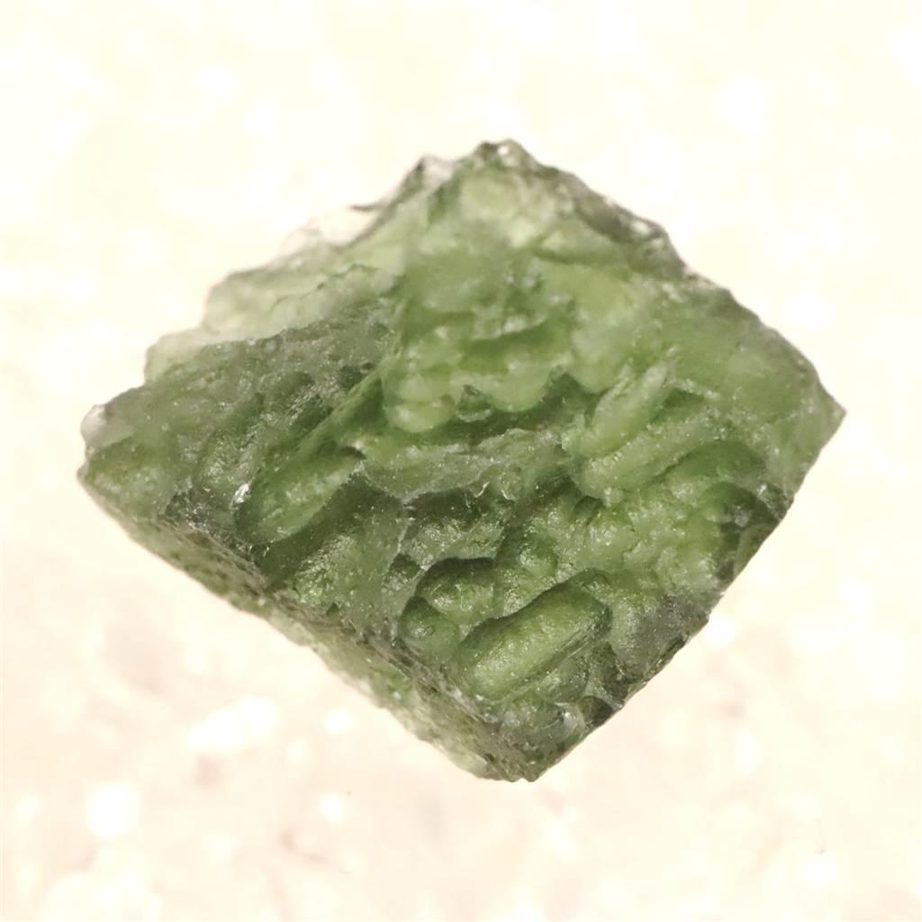 モルダバイト AAA 20mm原石 ディレクトリカード付 3.82ｇ  #70502 | 5枚目