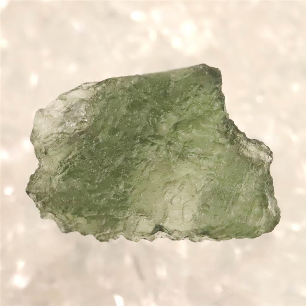 モルダバイト AAA 17mm原石 ディレクトリカード付 1.65ｇ  #41041 | 4枚目