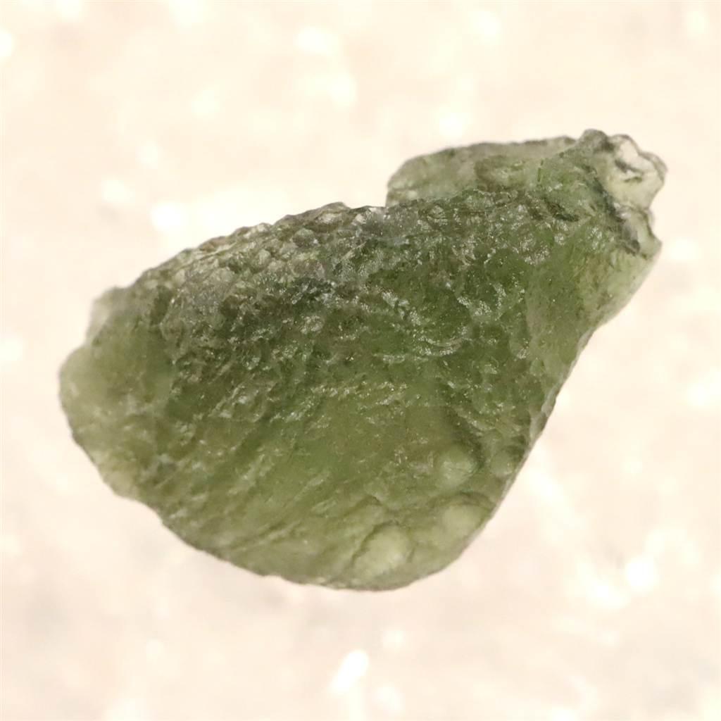 モルダバイト AAA 20mm原石 ディレクトリカード付 2.10ｇ  #856901枚目の画像