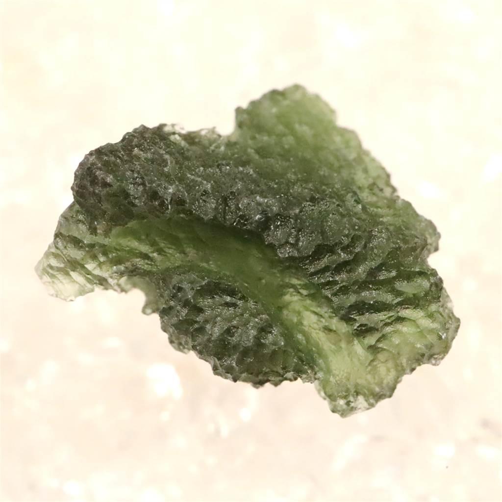 モルダバイト AAA 21mm原石 ディレクトリカード付 3.96ｇ  #32260 | 5枚目