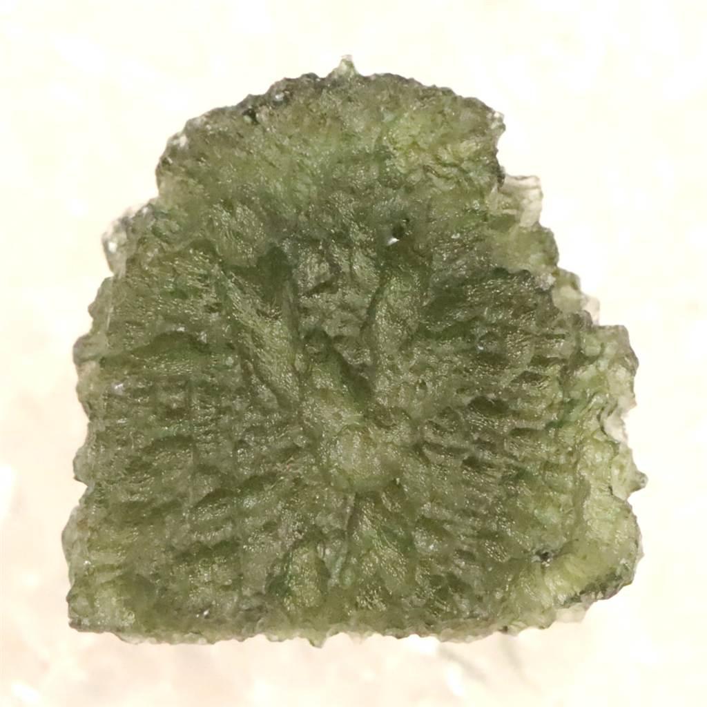 モルダバイト AAA 20mm原石 ディレクトリカード付 4.09ｇ  #425731枚目の画像