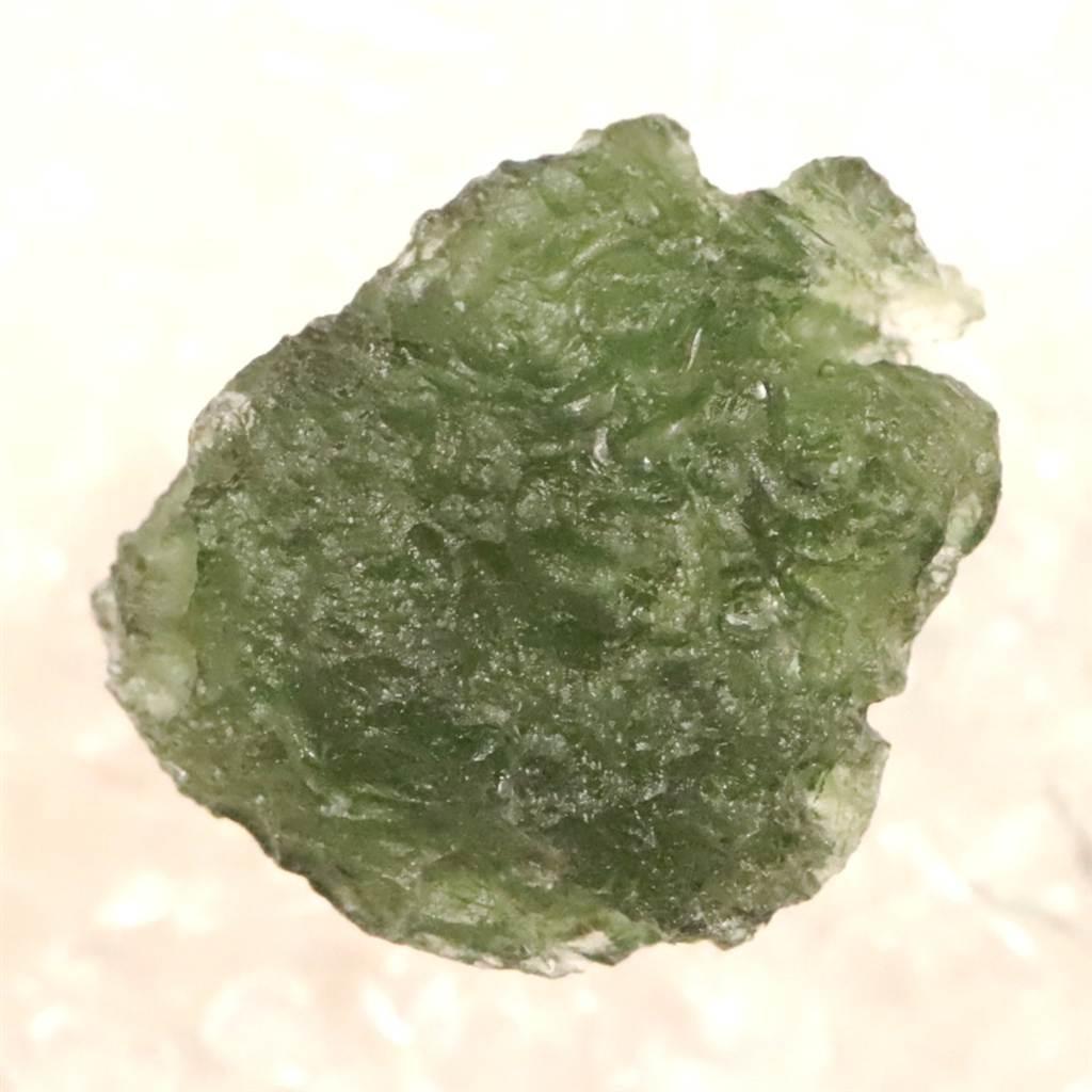 モルダバイト AAA 21mm原石 ディレクトリカード付 4.40ｇ  #604791枚目の画像