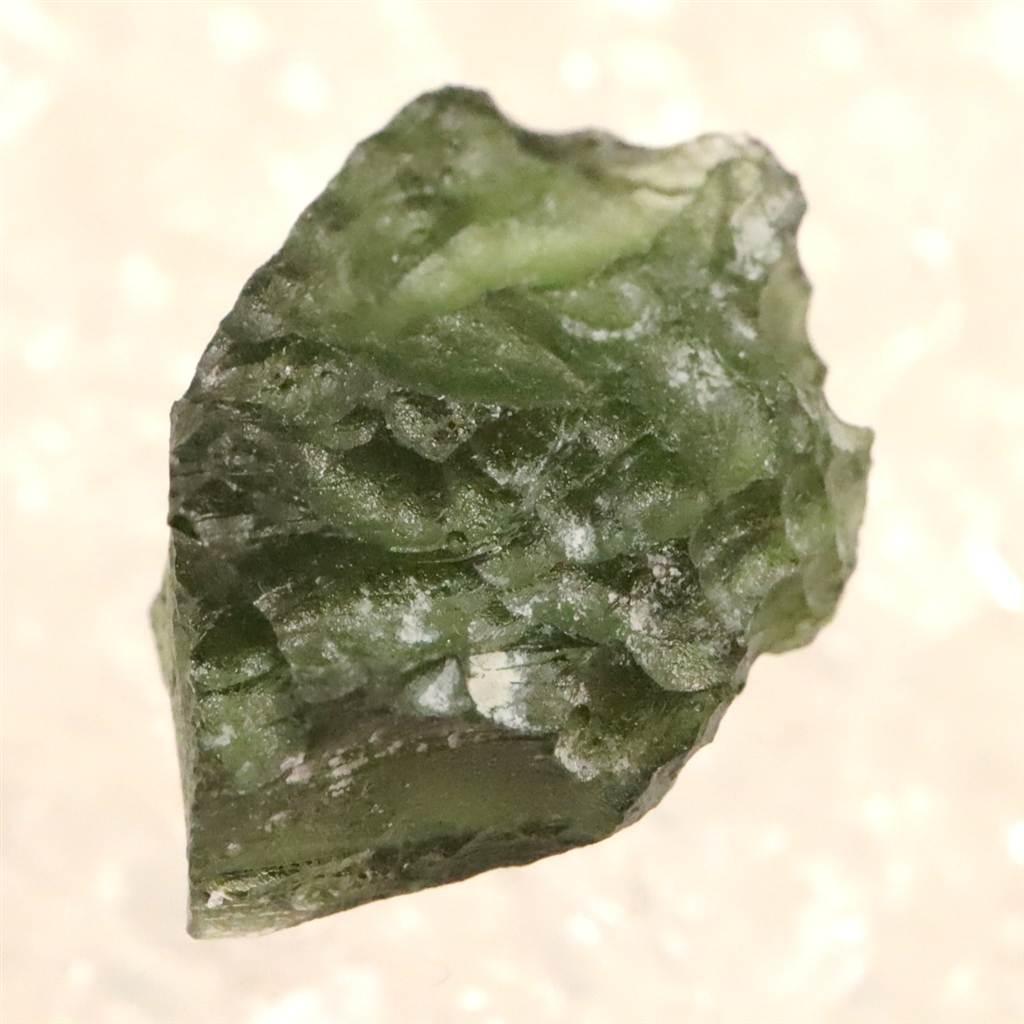 モルダバイト AAA 19mm原石 ディレクトリカード付 3.16ｇ  #74702 | 2枚目