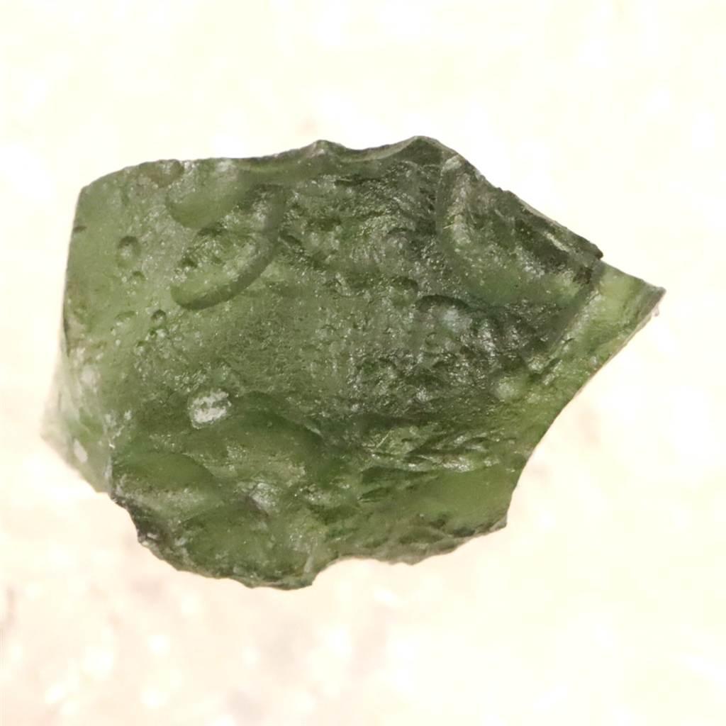 モルダバイト AAA 19mm原石 ディレクトリカード付 3.16ｇ  #74702 | 4枚目