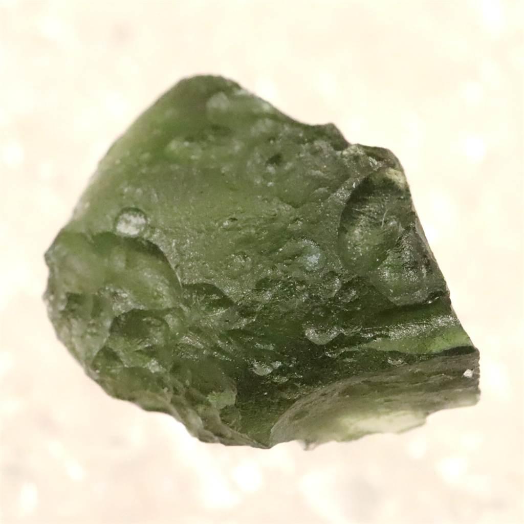 モルダバイト AAA 19mm原石 ディレクトリカード付 3.16ｇ  #74702 | 6枚目