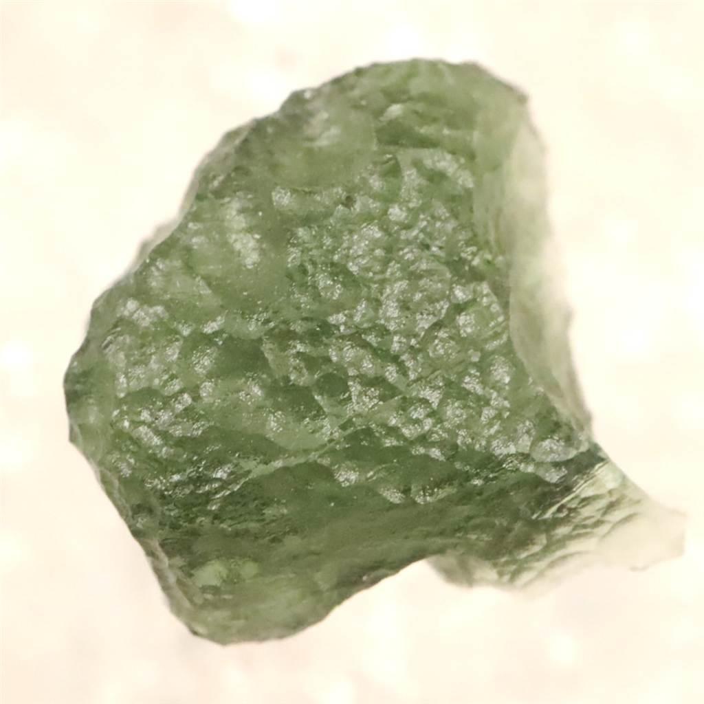 モルダバイト AAA 14mm原石 ディレクトリカード付 1.91ｇ  #49717 | 3枚目