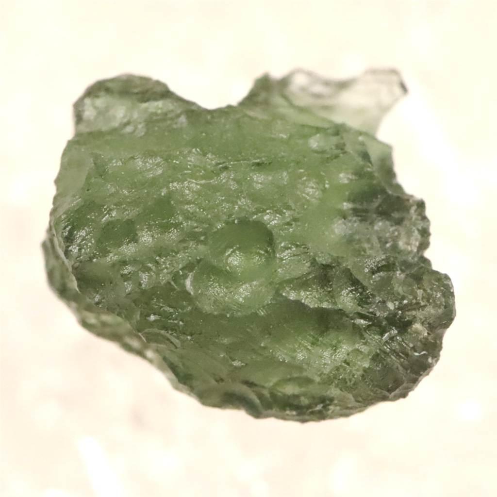 モルダバイト AAA 14mm原石 ディレクトリカード付 1.91ｇ  #49717 | 5枚目