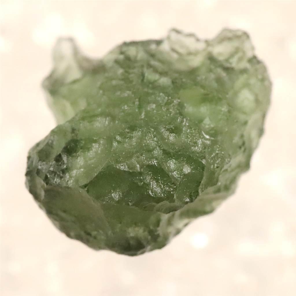 モルダバイト AAA 14mm原石 ディレクトリカード付 1.91ｇ  #49717 | 6枚目