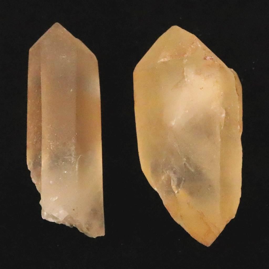 タンジェリン レムリアンシード 原石 2個セット 29.4g #32372 | 4枚目