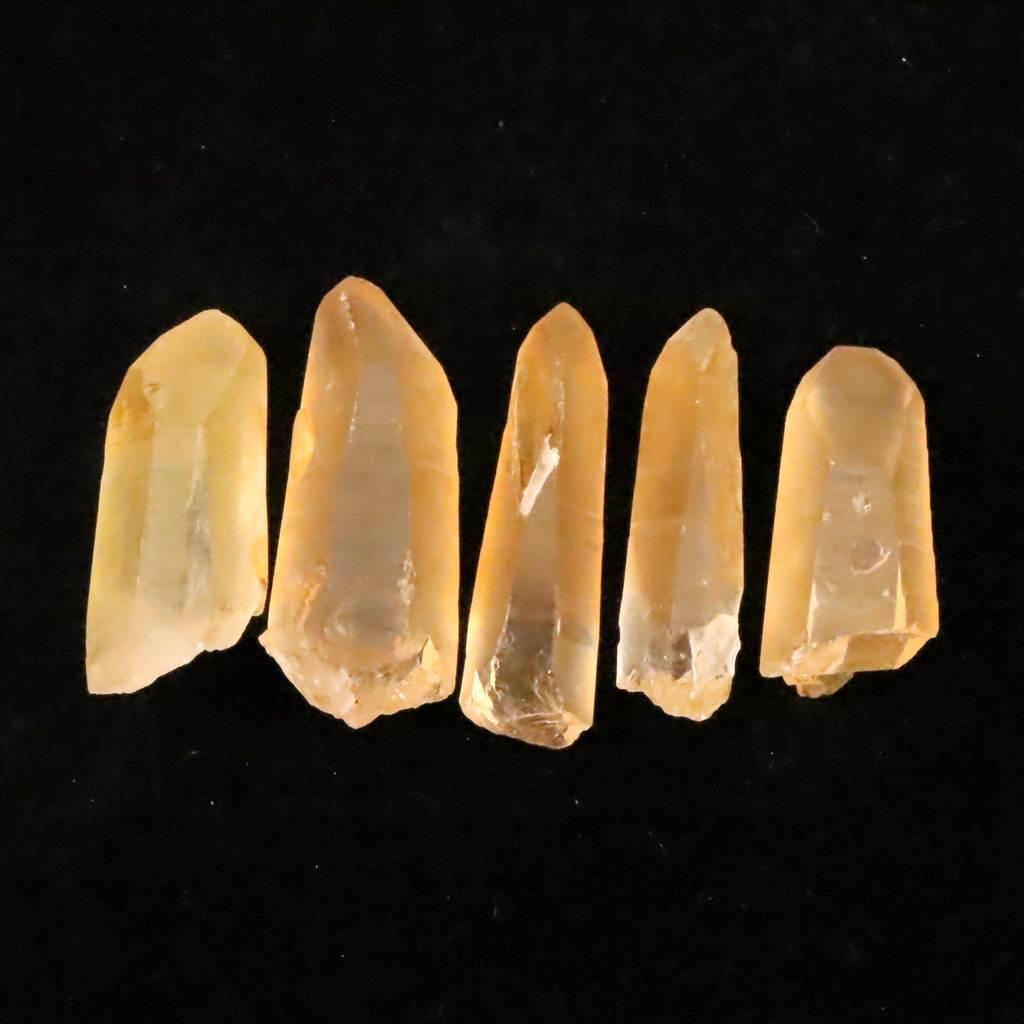 タンジェリン レムリアンシード 原石 5個セット 28.4g #924041枚目の画像