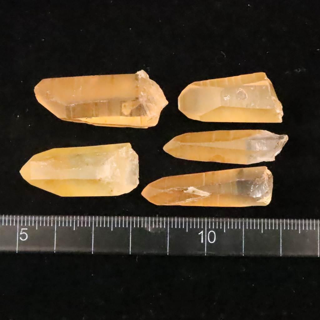 タンジェリン レムリアンシード 原石 5個セット 28.4g #92404 | 4枚目