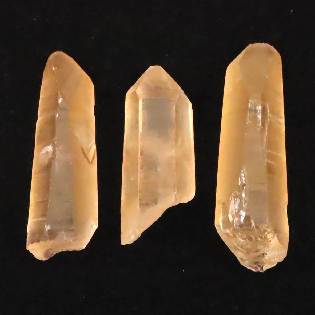 タンジェリン レムリアンシード 原石 3個セット 31.4g #749661枚目の画像