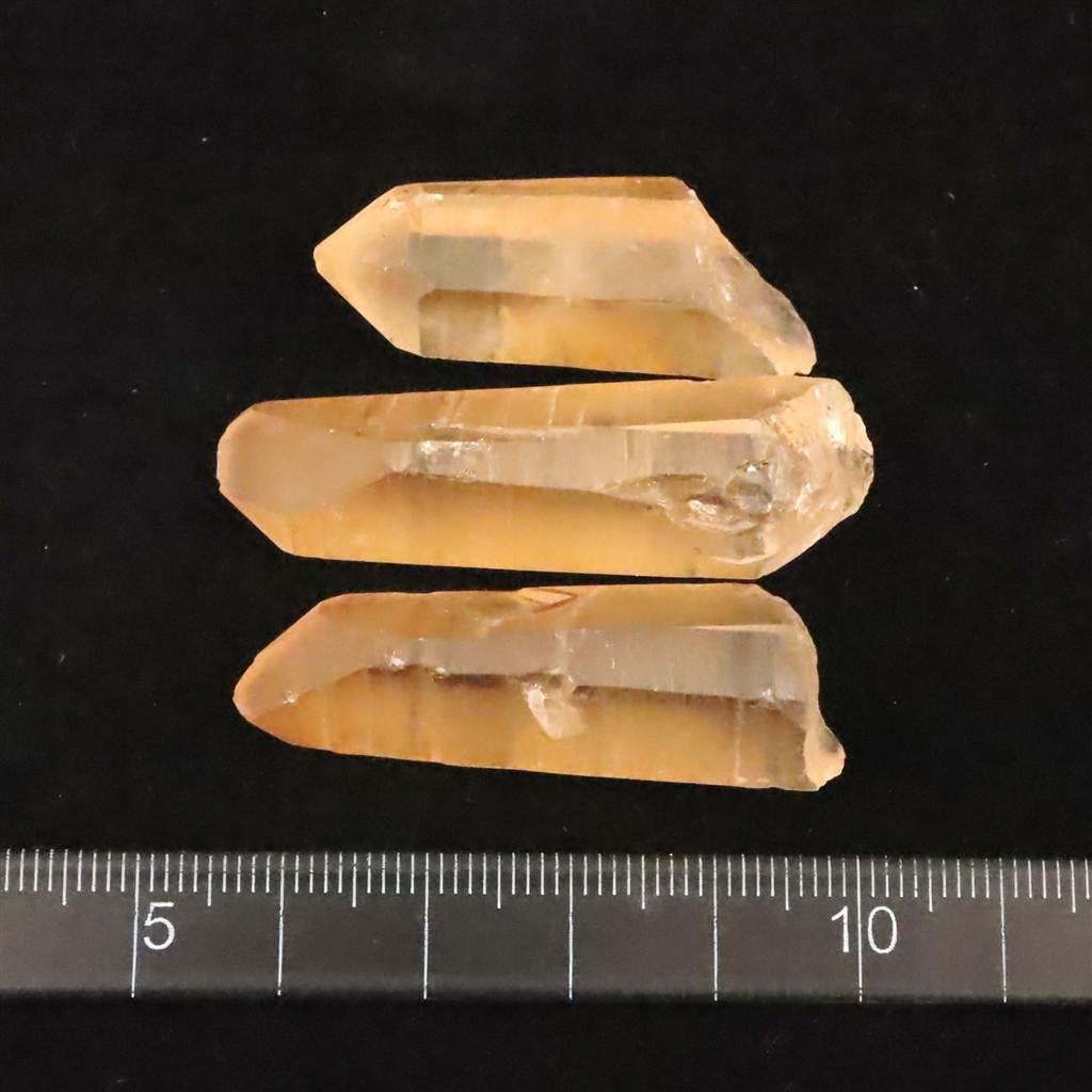 タンジェリン レムリアンシード 原石 3個セット 31.4g #74966 | 6枚目