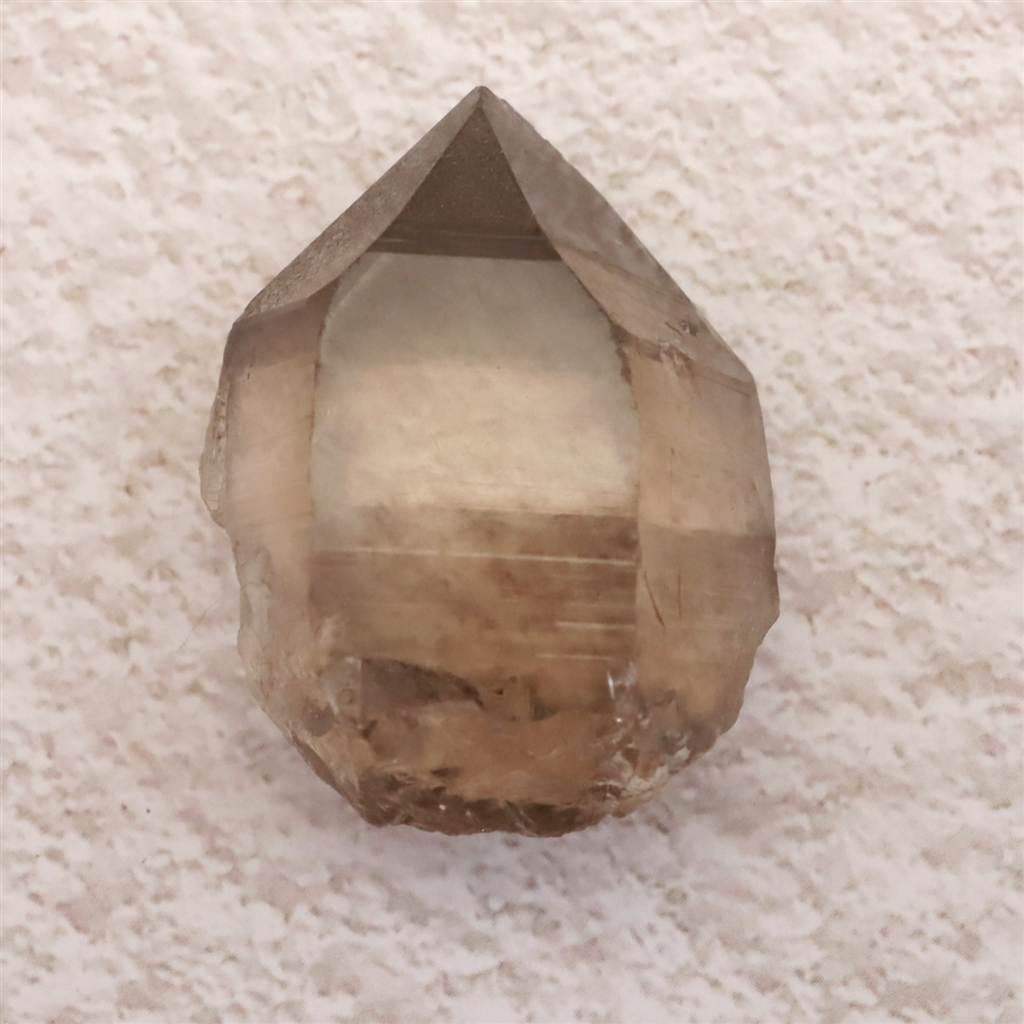 ガウリシャンカール産 ヒマラヤ水晶  スモーキー　32mm原石　17.7ｇ #35259