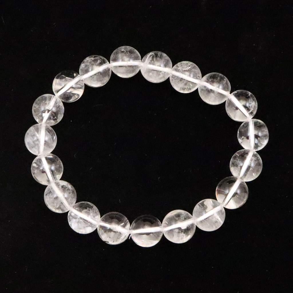 カンチェンジュンガ産 ヒマラヤ水晶 10mm玉 ブレスレット 30.4g #20539