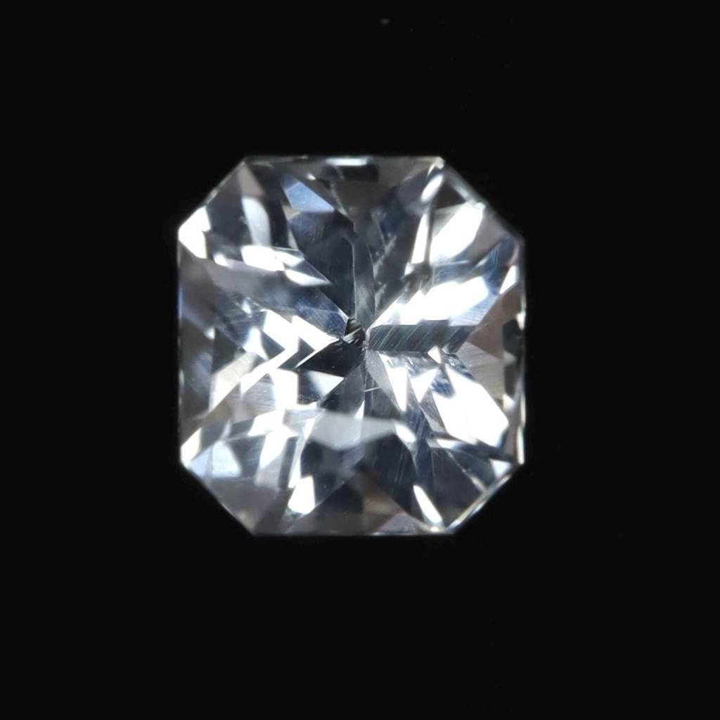 マダガスカル産 フェナカイト 3.5mmレクタングルカット  ルース 0.18ct #27188