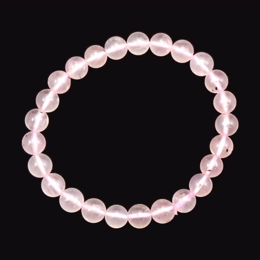 ガネーシュヒマール ローズクォーツ 7mmブレスレット 15.0g　 #37285