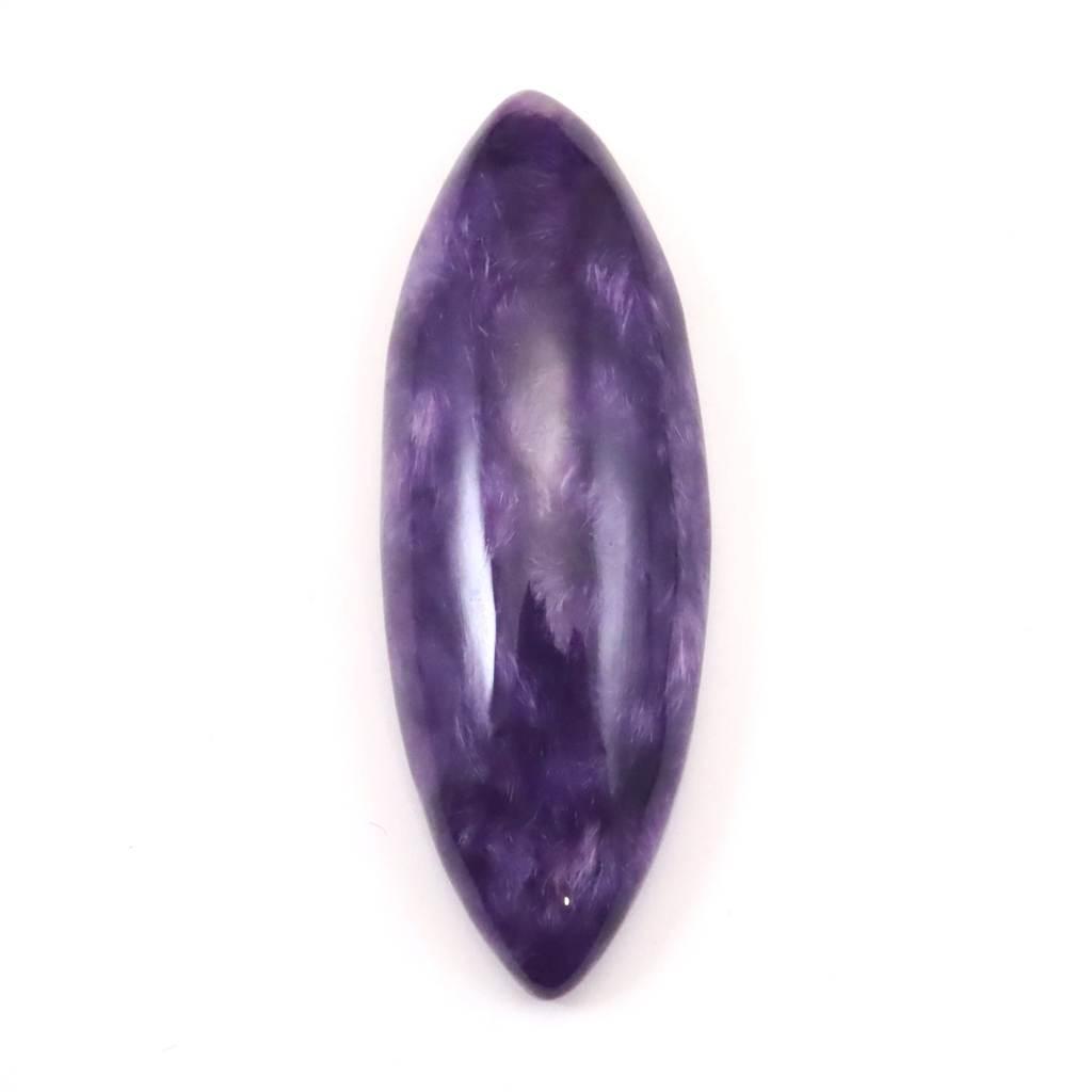 チャロアイト AAAA 53X19mmマーキス ルース 68.8ct #890601枚目の画像