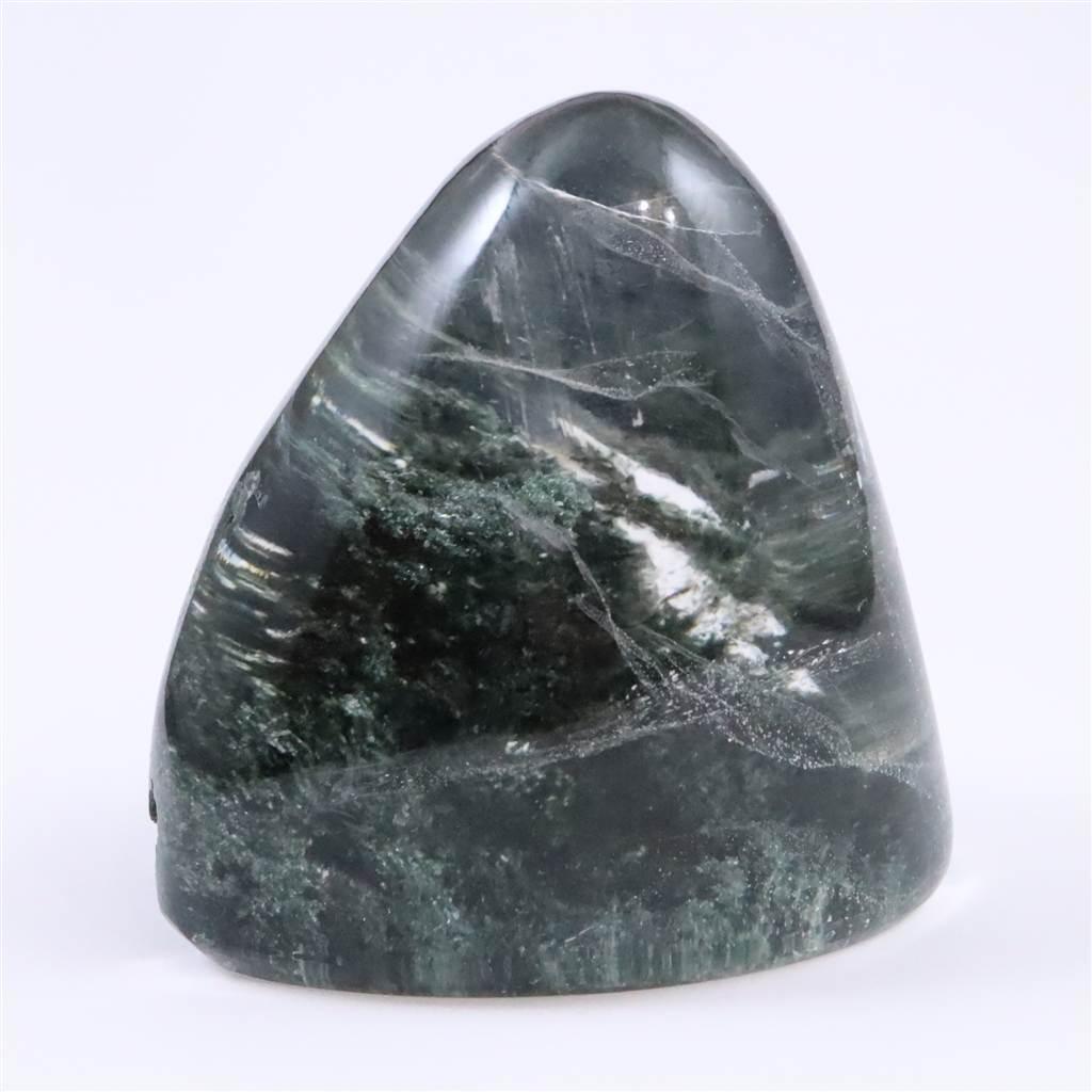ヒマラヤ マニハール産 ガーデンクォーツ 庭園水晶 56mmハーフポリッシュ 140g #343701枚目の画像