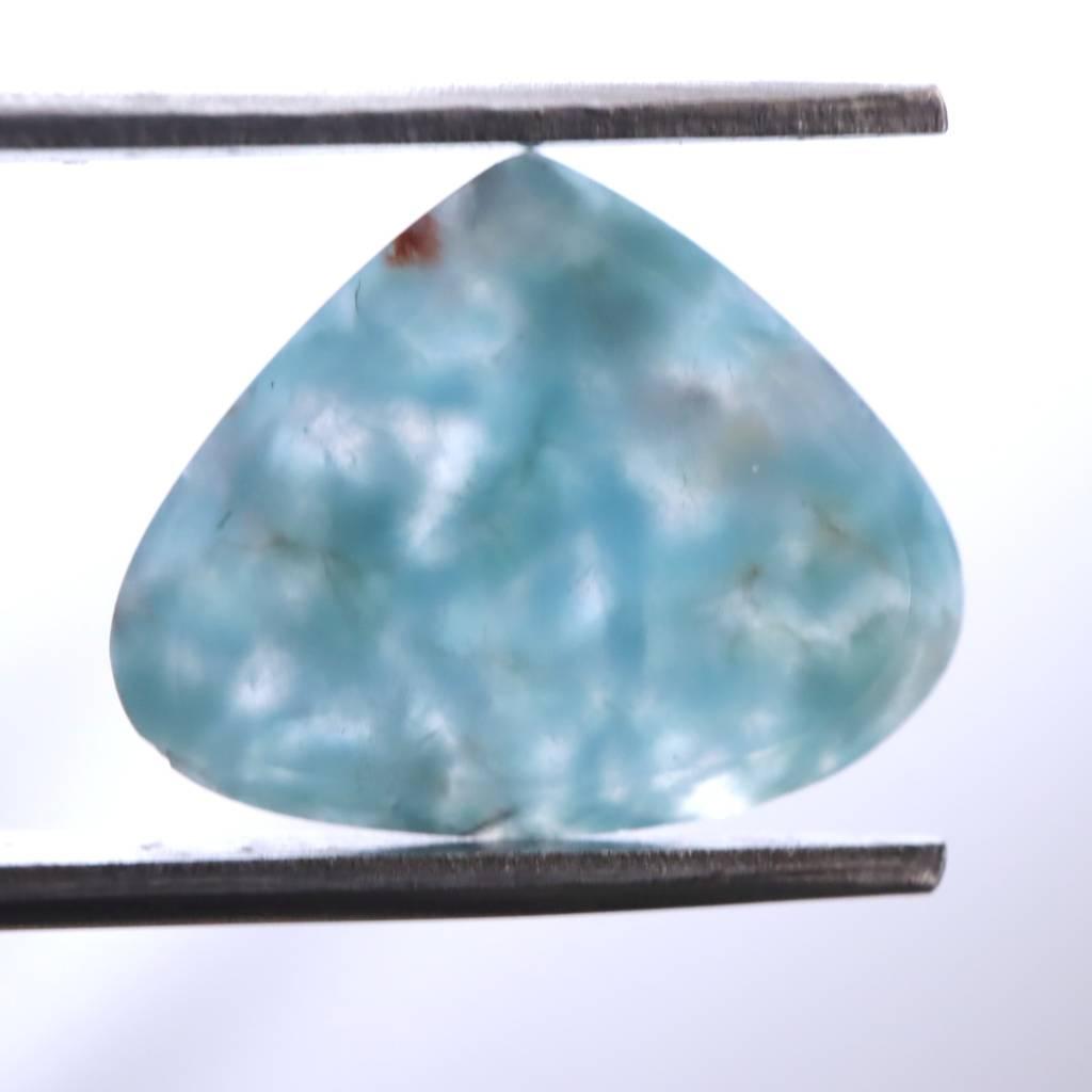 ブラジル産 ジラライト 12mmペアシェイプ ルース 2.7ct #350521枚目の画像