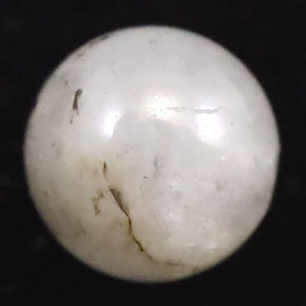 ブラジル産 フェナカイト 8.0mm玉ビーズ 一粒 現物 鑑別済 3.91ct  #715481枚目の画像