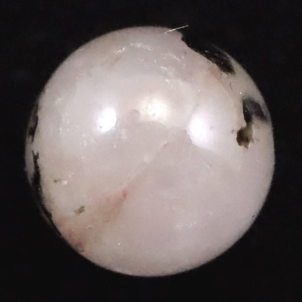 ブラジル産 フェナカイト 7.9mm玉ビーズ 一粒 現物 鑑別済 3.71ct  #589241枚目の画像