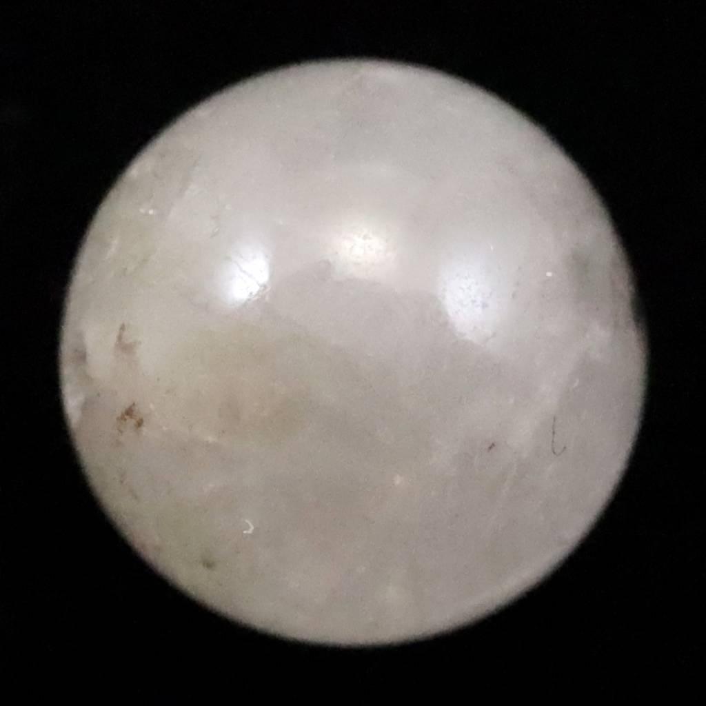 ブラジル産 フェナカイト 8.6mm玉ビーズ 一粒 現物 鑑別済 4.92ct  #100461枚目の画像