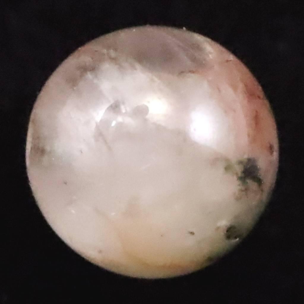 ブラジル産 フェナカイト 7.9mm玉ビーズ 一粒 現物 鑑別済 3.69ct  #581051枚目の画像
