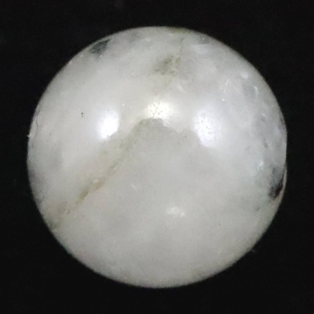 ブラジル産 フェナカイト 8.6mm玉ビーズ 一粒 現物 鑑別済 4.81ct  #613131枚目の画像