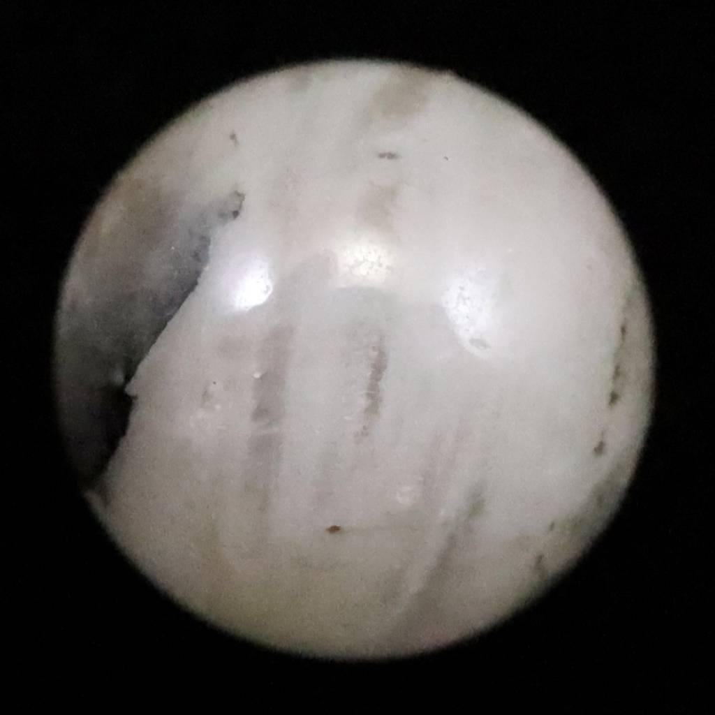 ブラジル産 フェナカイト 8.1mm玉ビーズ 一粒 現物 鑑別済 4.08ct  #699721枚目の画像