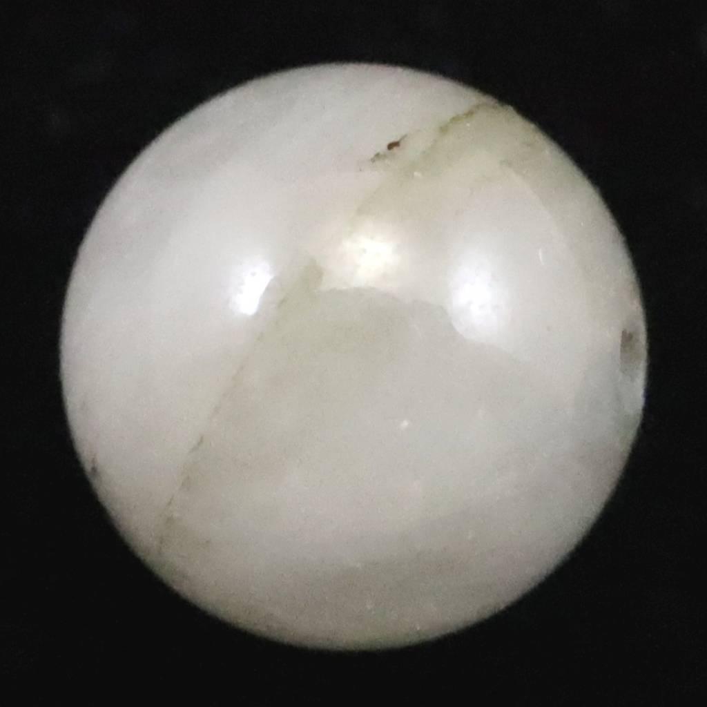 ブラジル産 フェナカイト 7.9mm玉ビーズ 一粒 現物 鑑別済 3.81ct  #209551枚目の画像