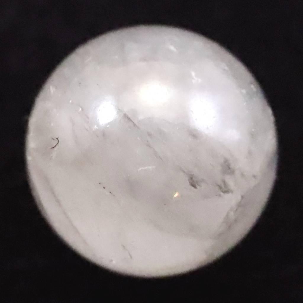 ブラジル産 フェナカイト 8.0mm玉ビーズ 一粒 現物 鑑別済 3.97ct  #322341枚目の画像