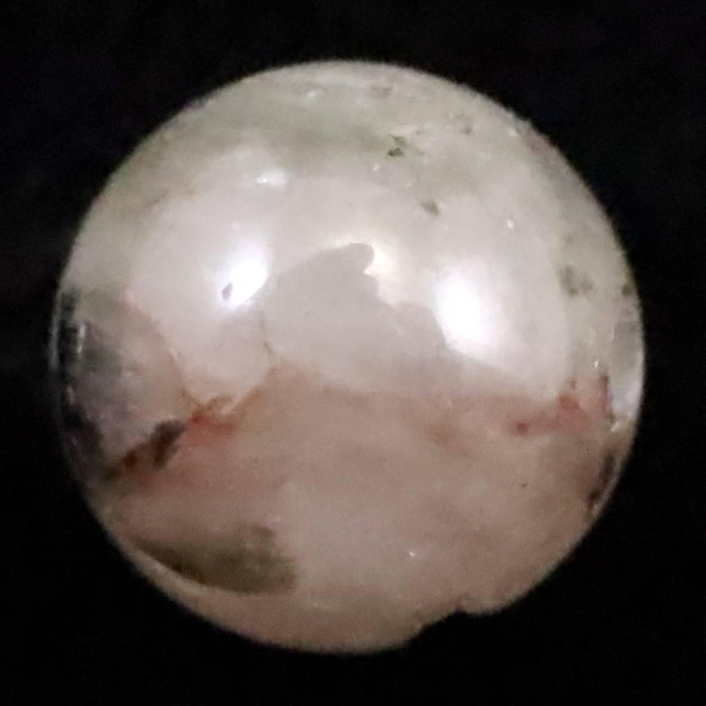 ブラジル産 フェナカイト 8.5mm玉ビーズ 一粒 現物 鑑別済 4.72ct  #242221枚目の画像
