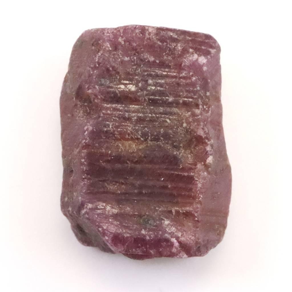 インド産 ルビー 結晶 　22mm原石 蛍光 9.9ｇ #51121